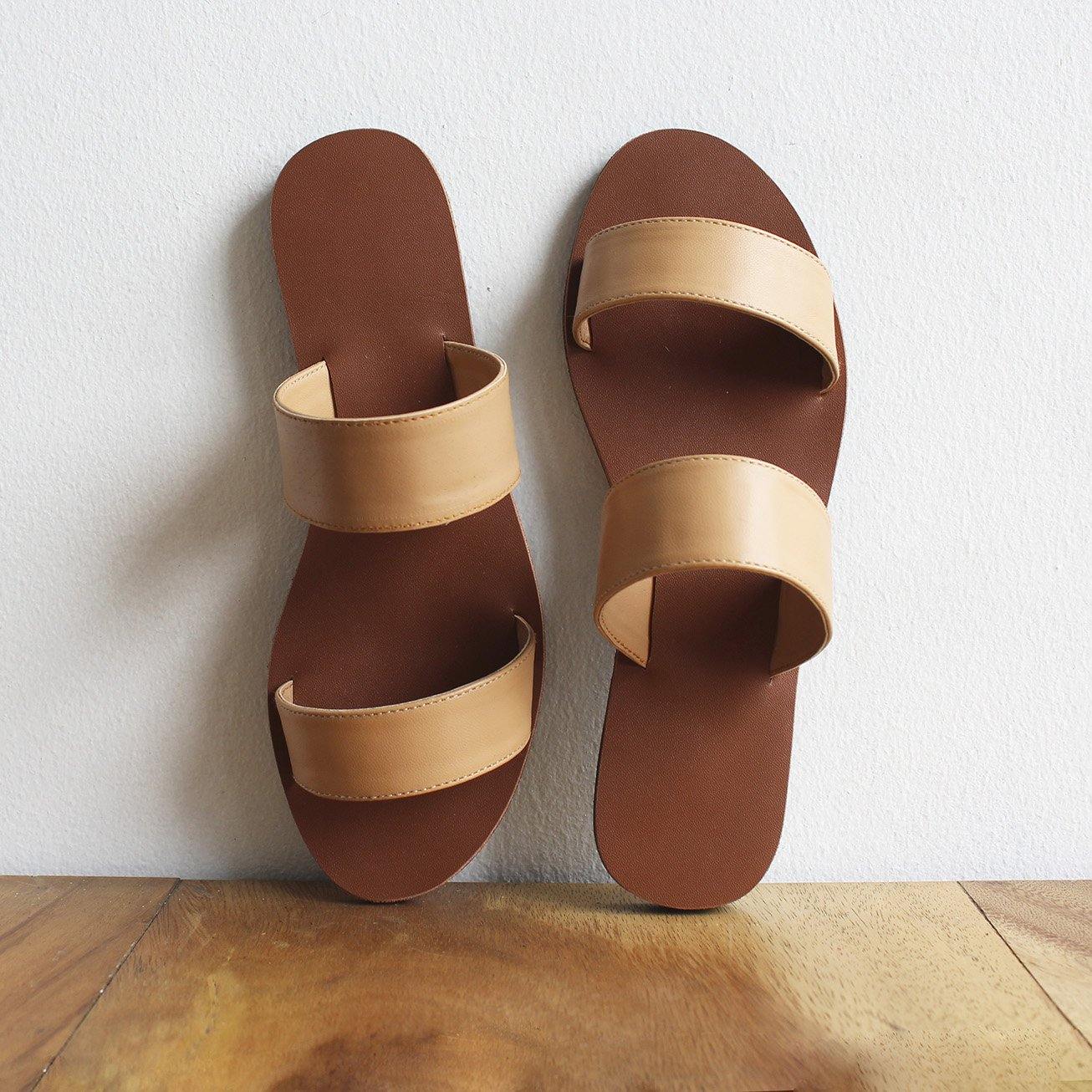 Two sale strap sandals