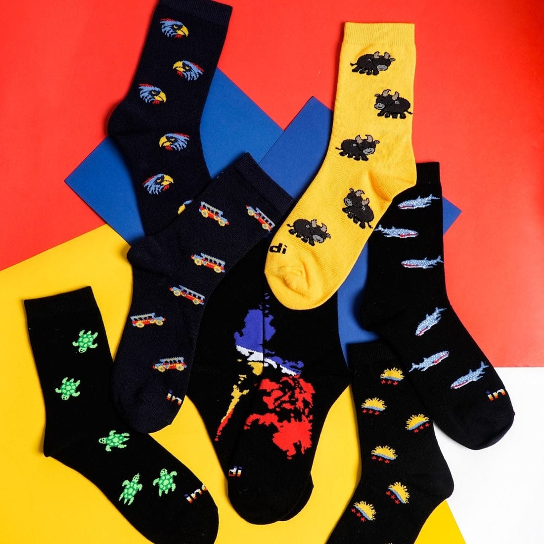 Jeepney - INDI Heritage Socks (Adult & Kids)