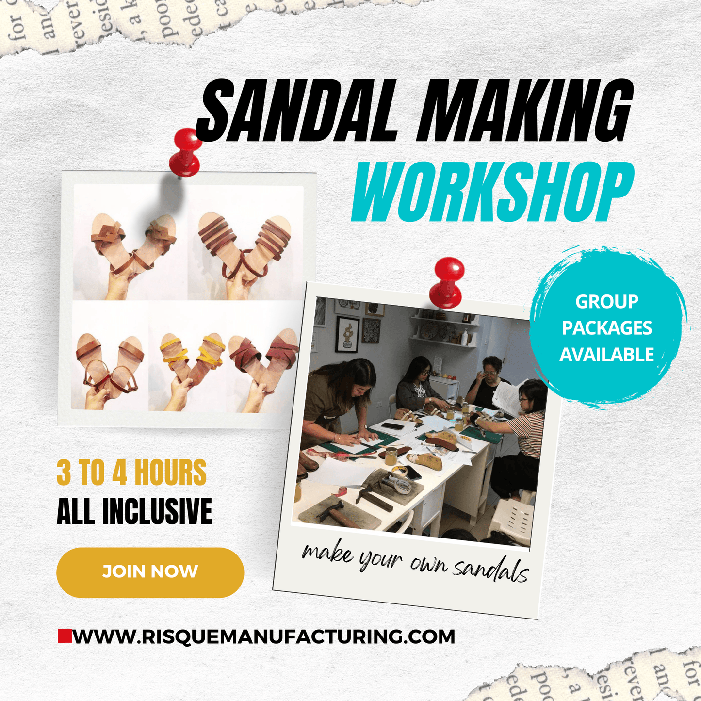 Sandal-making workshop (Special Class)